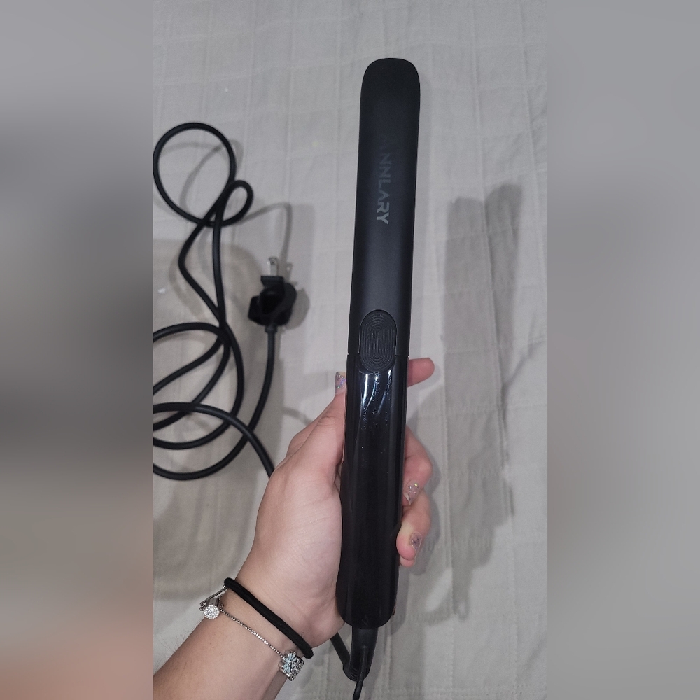 Annlary Rose Gold & Black Hair Straightener